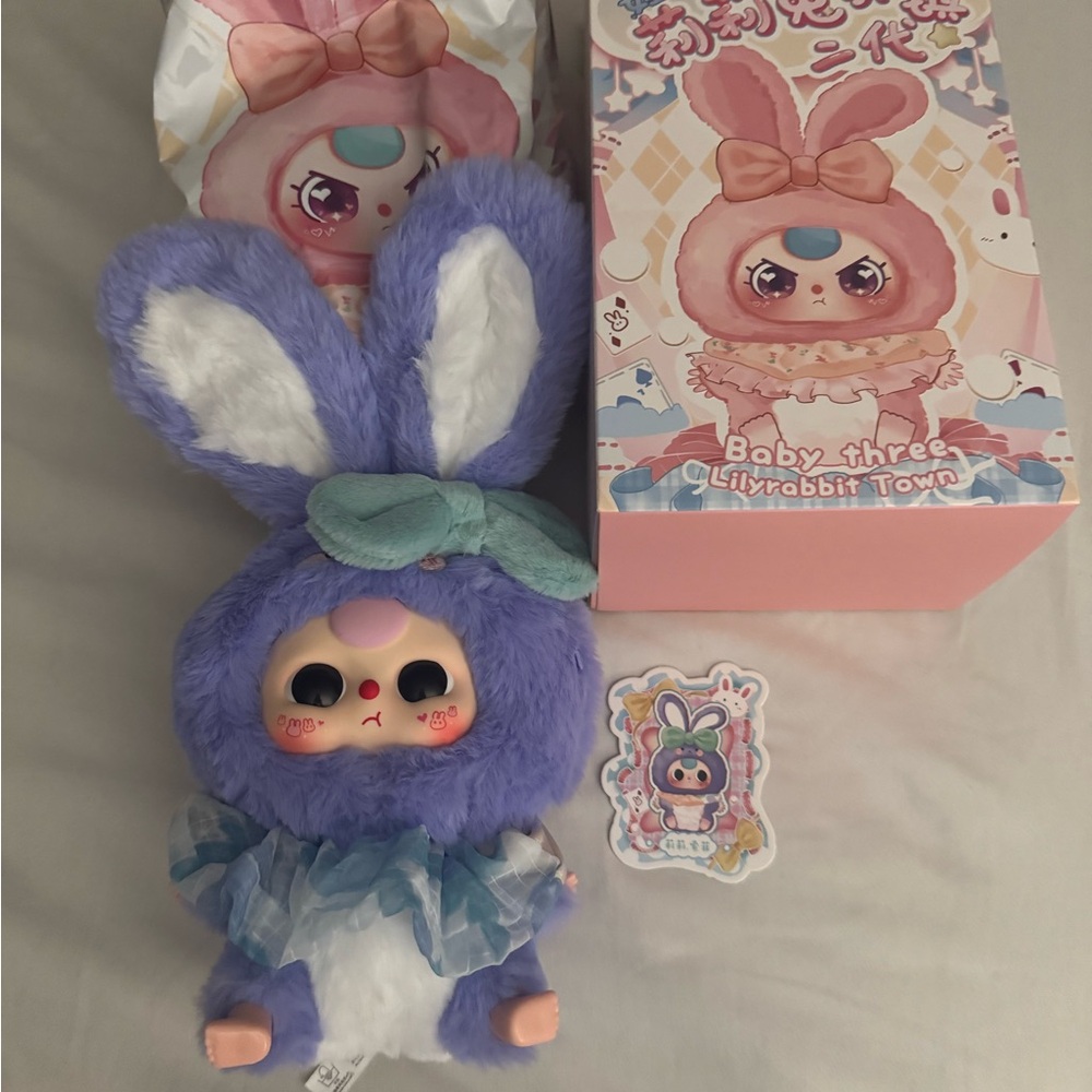Lilly Rabbit Town V2 Baby Three with box - Picture 4 of 10